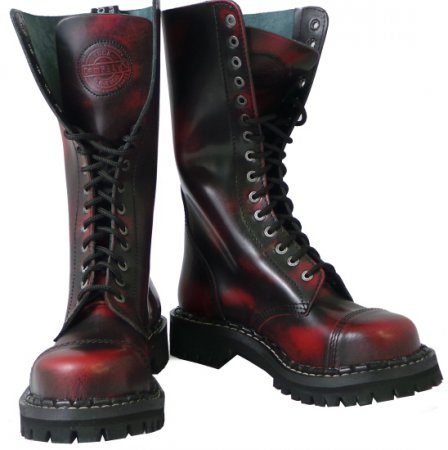 15 dírkové boty CAMPILOT Red Black